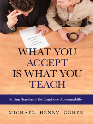 cover image of What You Accept is What You Teach